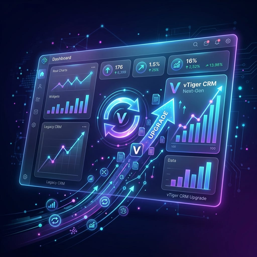 vTiger CRM Upgrade Hero
