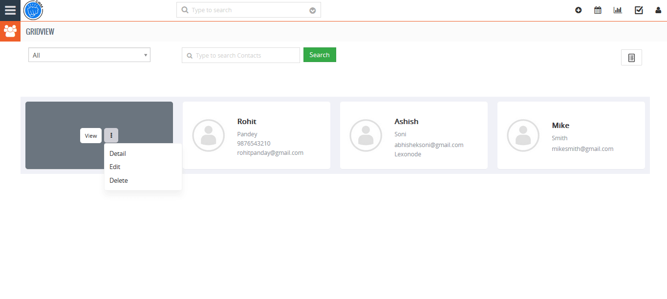 vTiger CRM Grid View + List View Module - Image 5