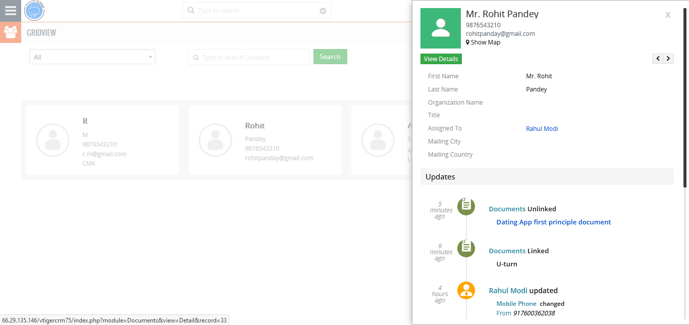 vTiger CRM Grid View + List View Module - Image 7