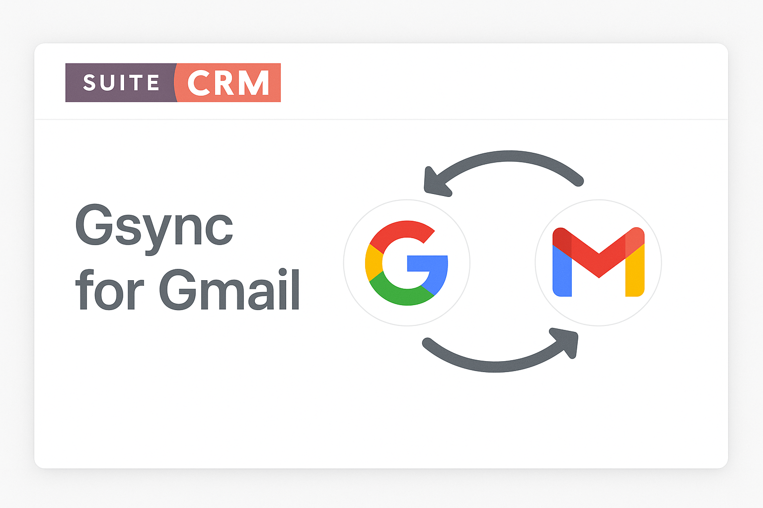 SuiteCRM Gsync for Gmail